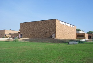 A new addition to the Lake Mills Community School in Lake Mills, IA, built in Summer 2007.